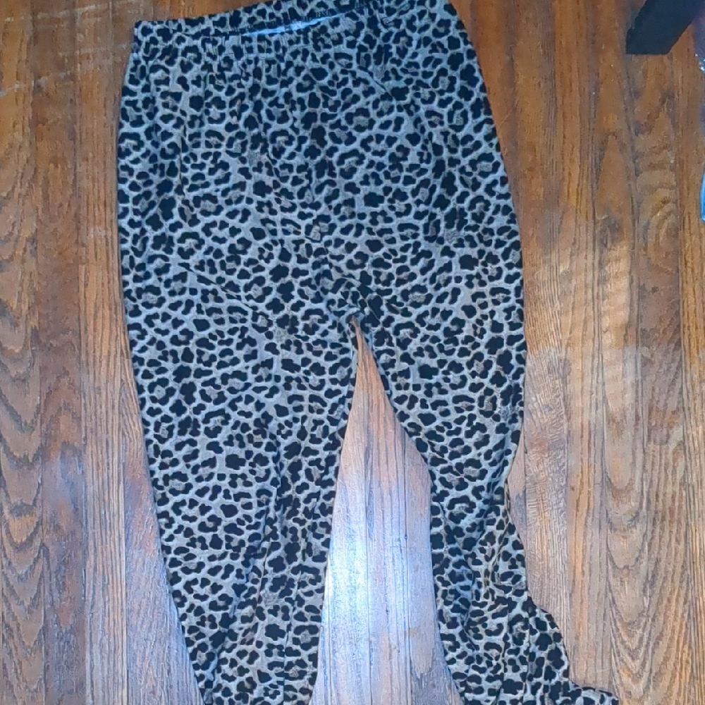 Leopard Print Pants